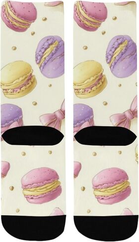 جوارب Sweet Macaron Art للمشي لمسافات طويلة - جوارب شتوية حرارية سميكة دافئة للأطفال الصغار للأولاد والبنات للمدرسة، والارتداء اليومي والأنشطة الخارجية in Kuwait