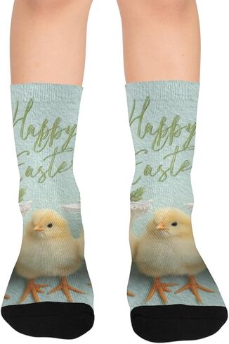 جوارب من الدانتيل ذات قبعة للمشي لمسافات طويلة - جوارب شتوية حرارية سميكة دافئة للأطفال الصغار للأولاد والبنات للمدرسة، والارتداء اليومي والأنشطة الخارجية in Kuwait