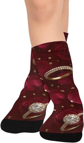 جوارب Rose and Ring للمشي لمسافات طويلة - جوارب شتوية حرارية سميكة دافئة للأطفال الصغار للأولاد والبنات للمدرسة، والارتداء اليومي والأنشطة الخارجية in Kuwait