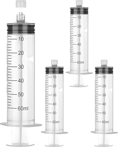 3mL Sterile Luer Lock Syringe Without Needle,Individually Wrapped, Leak-Proof Safety Lock Design for Lab Use and Home Care(10 Pack) in Kuwait