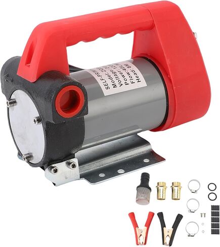 120W Fuel Transfer Pump Alloy Steel Impeller Electric Pump for Construction Vehicles Excavators Trucks in Saudi Arabia