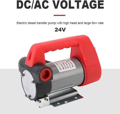 120W Fuel Transfer Pump Alloy Steel Impeller Electric Pump for Construction Vehicles Excavators Trucks in Saudi Arabia