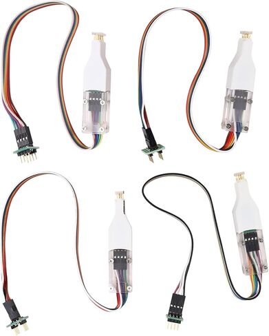 4 قطعة لـ Sop8 Soic8 Wson رقاقة تحميل حرق الكتابة التحقيق الربيع إبرة فلاش Eeprom رقاقة الموقد كابل Sop8 Soic8 رقاقة in Kuwait