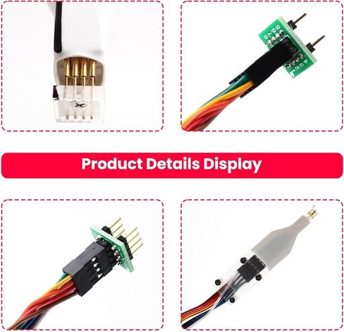 4 قطعة لـ Sop8 Soic8 Wson رقاقة تحميل حرق الكتابة التحقيق الربيع إبرة فلاش Eeprom رقاقة الموقد كابل Sop8 Soic8 رقاقة in Kuwait