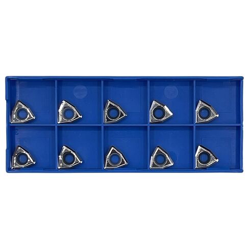 CME WCMX050308 Carbide Inserts, Uncoated, for Cutting Aluminum, Pack of 10 in Saudi Arabia