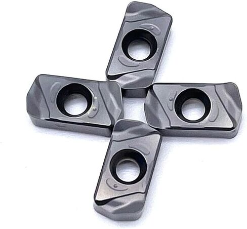 LNMU0303ZER-MJ LF6018 Carbide Fast Feed Milling Insert for LNMU0303 C16 17 20 25mm Shoulder Face Slot Milling Steel Stainless Steel Iron Pack of 10 in Saudi Arabia
