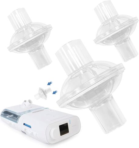 USA Made - Universal Fit in-Line Filter for CPAP and BiPAP Machines - Filters to Purify Your CPAP Experience - 3 Pack in Kuwait