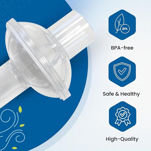 USA Made - Universal Fit in-Line Filter for CPAP and BiPAP Machines - Filters to Purify Your CPAP Experience - 3 Pack in Kuwait