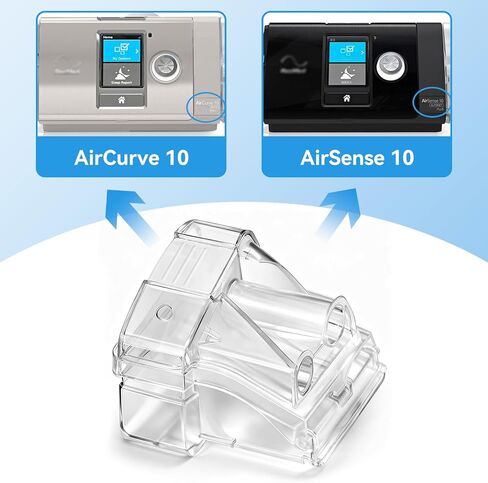 غرفة المياه لجهاز AirSense 10 مع مرشحات CPAP، 24 عبوة من الفلتر المناسب تمامًا وخزان المياه المحكم المتوافق مع أجهزة AirSense 10 وAirCurve 10، ومستلزمات CPAP S10 الموثوقة in Saudi Arabia