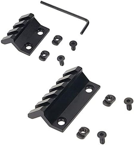 Gotical Standard M-LOK 45 Degree Offset Accessories Weaver Mount 5 Slots Offset Accessories in Saudi Arabia