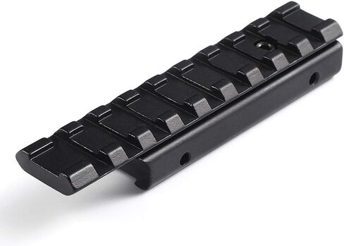 محول حامل السكك الحديدية - يحول الأخاديد المتوافقة مقاس 3/8 بوصة إلى ويفر/بيكاتيني مقاس 7/8 بوصة للنطاق والحلقات التي تناسب طراز مارلين .22 60SN 60 795 91 Savage .22 موديل 64 ستيفنز 62 بندقية in Kuwait