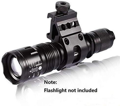 WINDFIRE 2 Pack 1" Offset 45 Degree Picatinny Rail Mount, Flashlight Offset Ring Side Gun 20mm Picatinny Rail Mount, for Scopes Laser Sight, Rifle Scope, Tactical Flashlight in Saudi Arabia