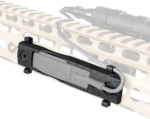 Tactical Flashlight Mount Switch Mounting Plate Compatible with Remote Pressure Switch for Mlok and Keymod Mount Type in Saudi Arabia