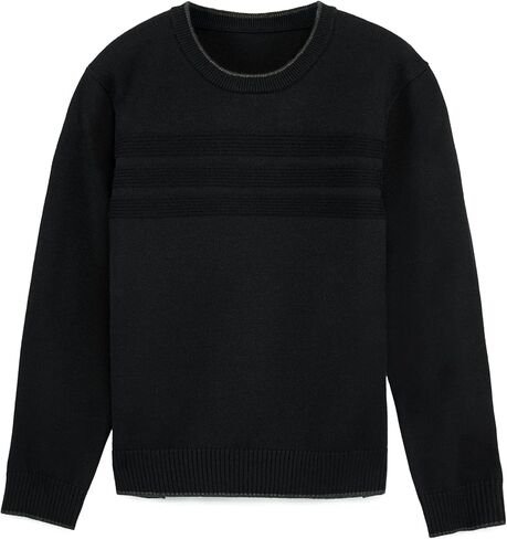 RAW X (4-12) Long Sleeve Crew Neck Knit Sweater for Kids and Boys, Big Kids Knit Sweater for Fall and Winter in Saudi Arabia