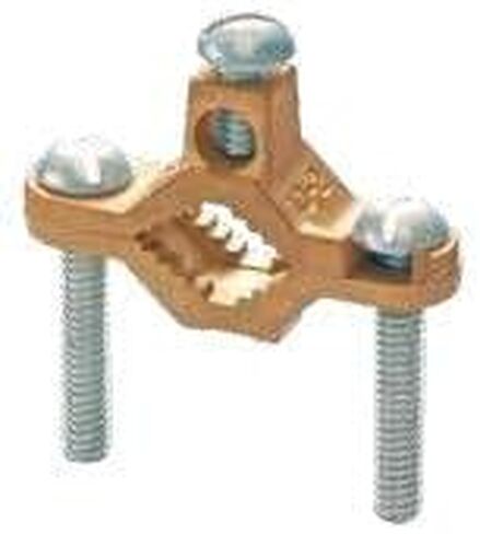 حجم أنبوب المشبك الأرضي عالي التوصيل من البرونز: 1/2-1 بوصة، حجم السلك: 2 Str-10 Sol/Str، حزمة من 1 in Kuwait