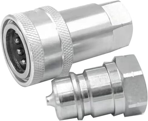 6X تركيب سريع الإصدار ISO7241-A NPT موصل اقتران هيدروليكي 1/2 بوصة واجهة التغيير السريع in Saudi Arabia