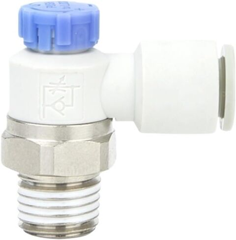 1 قطعة أنبوب هواء مدخل صمام التحكم في سرعة الخانق AS1211F-M5-04A هوائي مشترك AS2211F-01-2-06/08SA(AS3211F-03-10SA) in Saudi Arabia