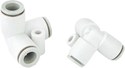1pcs Pneumatic air pipe quick plug connector KQ2D04/06/08/10/12 Y-type three-way KQ2U hose quick plug reducer 4/6/8/10/12/16(KQ2U 10-12) in Saudi Arabia