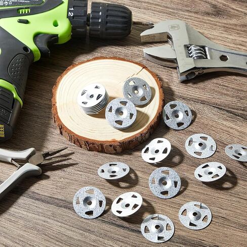 مجموعة أدوات تثبيت مكونة من 320 قطعة مع غسالات من الفولاذ المقاوم للصدأ مقاس 1-1/8 بوصة ومسامير من الفولاذ المجلفن ومجموعة لوحة تركيب الأجهزة لتثبيت التثبيت in Kuwait