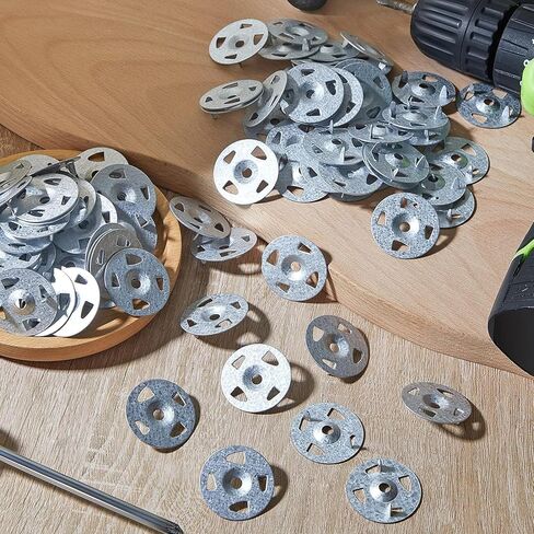 مجموعة أدوات تثبيت مكونة من 320 قطعة مع غسالات من الفولاذ المقاوم للصدأ مقاس 1-1/8 بوصة ومسامير من الفولاذ المجلفن ومجموعة لوحة تركيب الأجهزة لتثبيت التثبيت in Kuwait