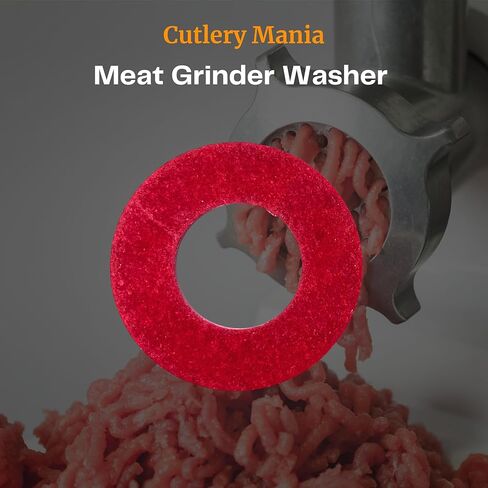 Cutlery Mania #32 Fiber Commercial Meat Grinder Washer for Hobart (4-Pack) | 2" OD X 1-1/8" ID X .125" Thick, Washers are Black in Kuwait