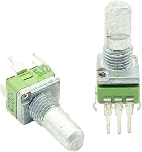 5Pcs/Lot RK09 Vertical Single Link Precision Volume C100K A250K 15MM Half Shaft(A250K) in Kuwait