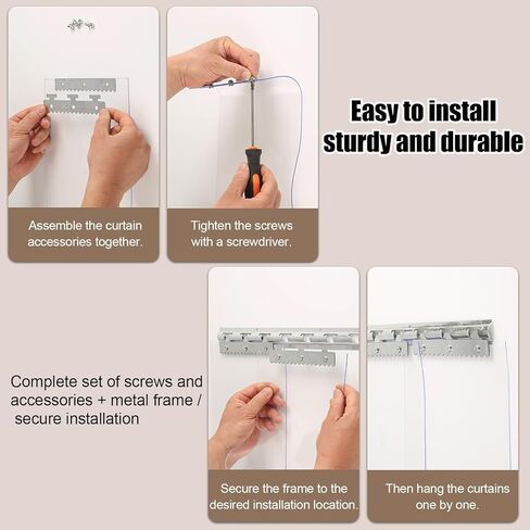 ستارة باب بشريط من الفينيل الشفاف من الدرجة الصناعية، لفة ستارة PVC عازلة للحرارة لممرات التبريد ومداخل المرآب (W90xH210cm/35.43x82.68in) in Kuwait