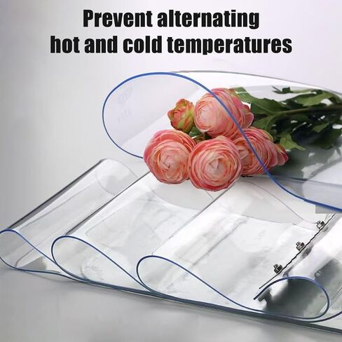 Industrial PVC Strip Curtain Door Kit - Clear Vinyl Insulating Doorway Curtain with Hardware, 41.34x106.3in for Warehouse & Garage, Thermal Protection, Easy Installation in Kuwait