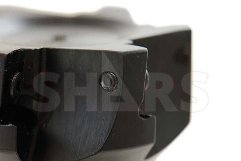 Shars 2-1/2" 90 Degree R8 Shank Indexable End Mill with 6 PCS APKT1604 Insert P[ in Saudi Arabia