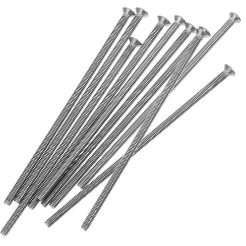 Homoyoyo 10pcs Extended Outlet Screws Stainless Steel Outlet Cover Screws DIY Tools in Saudi Arabia