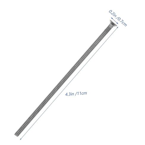 Homoyoyo 10pcs Extended Outlet Screws Stainless Steel Outlet Cover Screws DIY Tools in Saudi Arabia