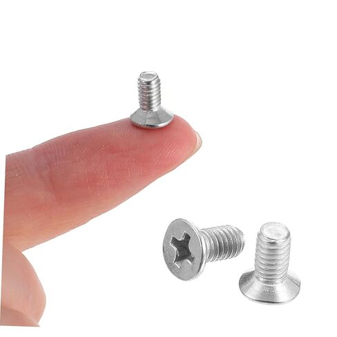 Luxshiny 600pcs Wall Plate Screws Milled Slot Head Replacement Screws for Outlet Covers Compatible with Duplex and Toggle Plates Easy Installation in Saudi Arabia