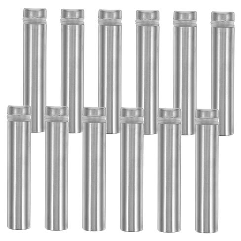 Cabilock 12pcs Stainless Steel Wall Sign Mounting Hardware for Acrylic Picture Frames Fasteners for Secure Display of Artwork and Posters Homes Offices and Shops in Saudi Arabia