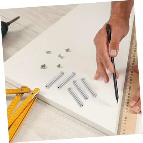 Cabilock 12pcs Stainless Steel Wall Sign Mounting Hardware for Acrylic Picture Frames Fasteners for Secure Display of Artwork and Posters Homes Offices and Shops in Saudi Arabia