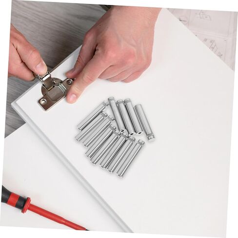 Cabilock 12pcs Stainless Steel Wall Sign Mounting Hardware for Acrylic Picture Frames Fasteners for Secure Display of Artwork and Posters Homes Offices and Shops in Saudi Arabia