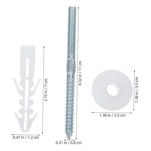 1Set Basin Installation Screws Wall Mounted Washbasin Fasteners for Secure and Stable Bathroom Fixtures Sleek Design for Enhanced Aesthetics in Saudi Arabia