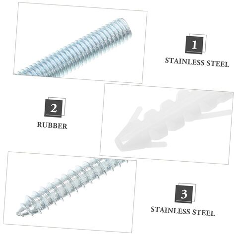 1Set Basin Installation Screws Wall Mounted Washbasin Fasteners for Secure and Stable Bathroom Fixtures Sleek Design for Enhanced Aesthetics in Saudi Arabia