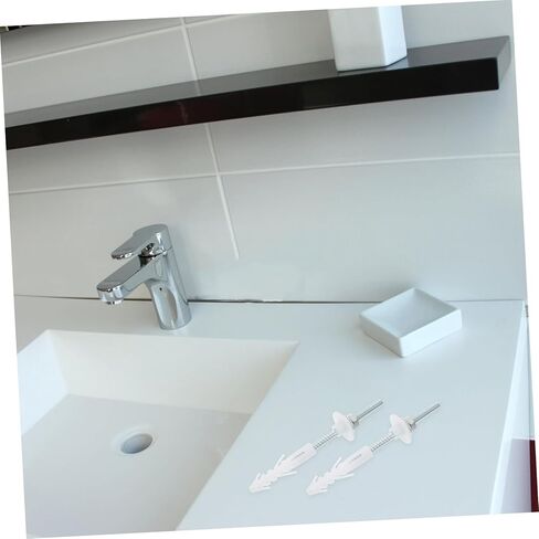 1Set Basin Installation Screws Wall Mounted Washbasin Fasteners for Secure and Stable Bathroom Fixtures Sleek Design for Enhanced Aesthetics in Saudi Arabia