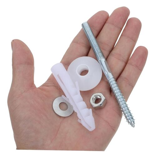 1Set Basin Installation Screws Wall Mounted Washbasin Fasteners for Secure and Stable Bathroom Fixtures Sleek Design for Enhanced Aesthetics in Saudi Arabia