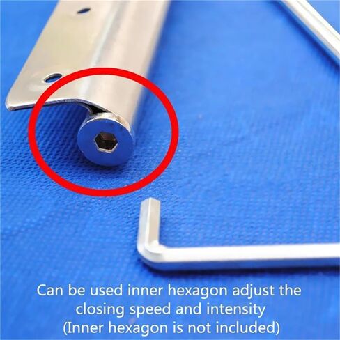 باب أقرب قوة زنبركية واحدة قابلة للتعديل مثبتة على السطح من الفولاذ المقاوم للصدأ، أجهزة مقاومة للحريق 45 كجم in Kuwait