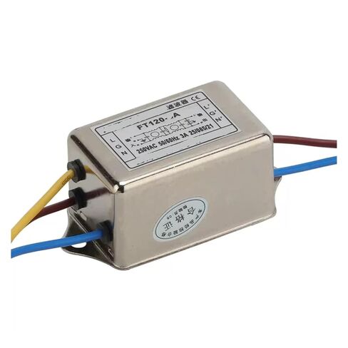 AC Single-Phase Power Filter FT120-3 Anti-Interference 220V Purifier 121-6 1200(FT1200-20 20A) in Kuwait