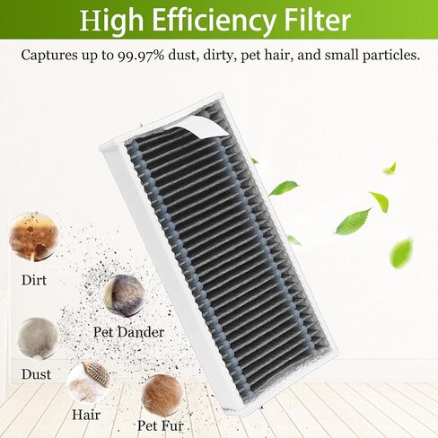 Replacement Parts for Ecovacs Deebot X8 Pro Omni for Yeedi S14 Plus Robot Vacuum Accessories Include 1 Main Brush 1 Roller Mop Pad 4 Side Brush 4 Hepa Filter 4 Dust Bag in Saudi Arabia