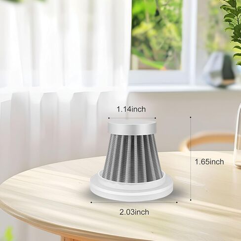 Car vacuum cleaner original filter set, 2 steel filters Compatible only with Saker, Yomile, NVKHG, WINWEND, IYOFINE, houscly, Piwosa models ST-6655/6653/6659/6664/6691/6663 Plus, HL-122, HL-107 in Saudi Arabia