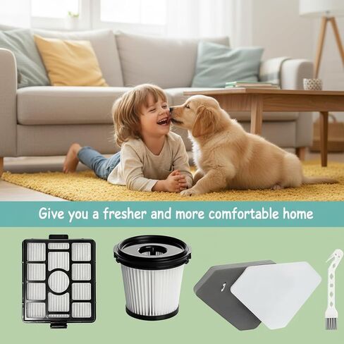 BU3523 BU3521 BU3120 HEPA FILTER REPLACEMENT - COMPATIBLE WITH SHARK BU3521 BU3523 CORDLESS STICK VACUUMS (AUTO EMPTY SYSTEM) in Kuwait
