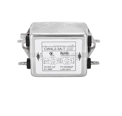 CW4L2-10A-T مرشح طاقة مكون من مرحلتين 220 فولت مضاد للتدخل تيار متردد أحادي الطور (CW4L2-6A-T) in Kuwait
