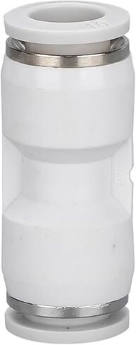 Pu/Pg مستقيم من خلال تقليل المفصل الهوائي أسود أبيض القصبة الهوائية البلاستيك 4-6-8-10 1 قطعة (Whitepu16) in Kuwait