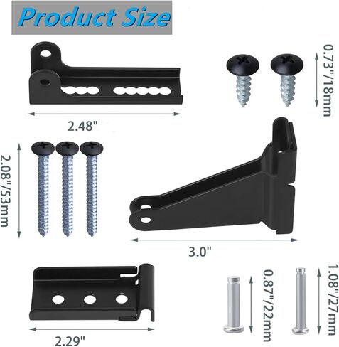 Door Closer Bracket, Thickened Repair Jamb Screen Kit in Saudi Arabia