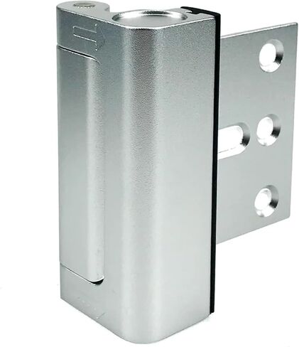 قفل باب أمان منزلي معزز ضد عبث الأطفال مع 3 بوصات توقف يتحمل 800 رطل ترقية أجهزة المدافع (قطعة واحدة باللون الأسود) in Kuwait