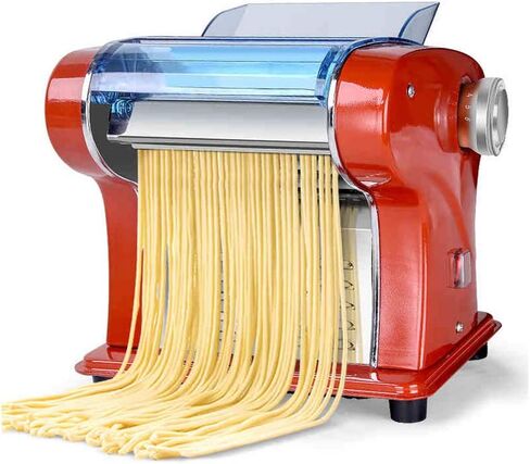 Stainless Steel Automatic Noodle Machine, Multifunctional Small Commercial Noodle Machine, Household Electric Pasta Machine (Silver Gray) in Saudi Arabia