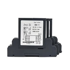 1pcs 18-30V DC Analog 4-20mA Signal Converter Isolator 0-10V Signal Isolation Signal Isolator(in 0-20MA_0-20MA) in Saudi Arabia